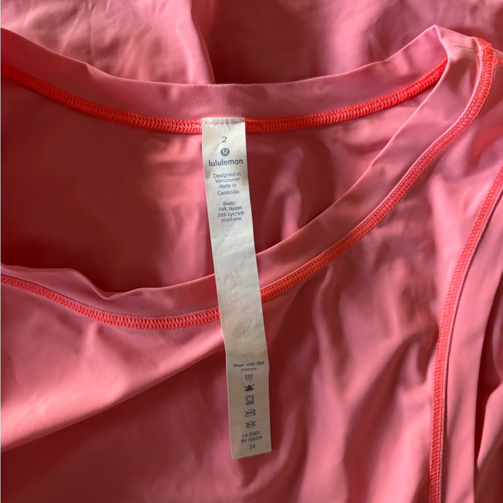 lululemon athletica Pink Women's Tank Top